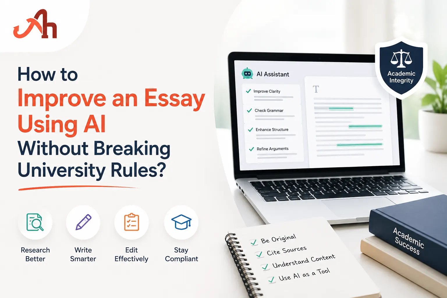 How to Improve an Essay Using AI Without Breaking University Rules?